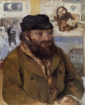 卡米耶 畢沙羅 Portrait of Paul Cezanne 卡米耶 畢沙羅 Portrait of Paul Cezanne